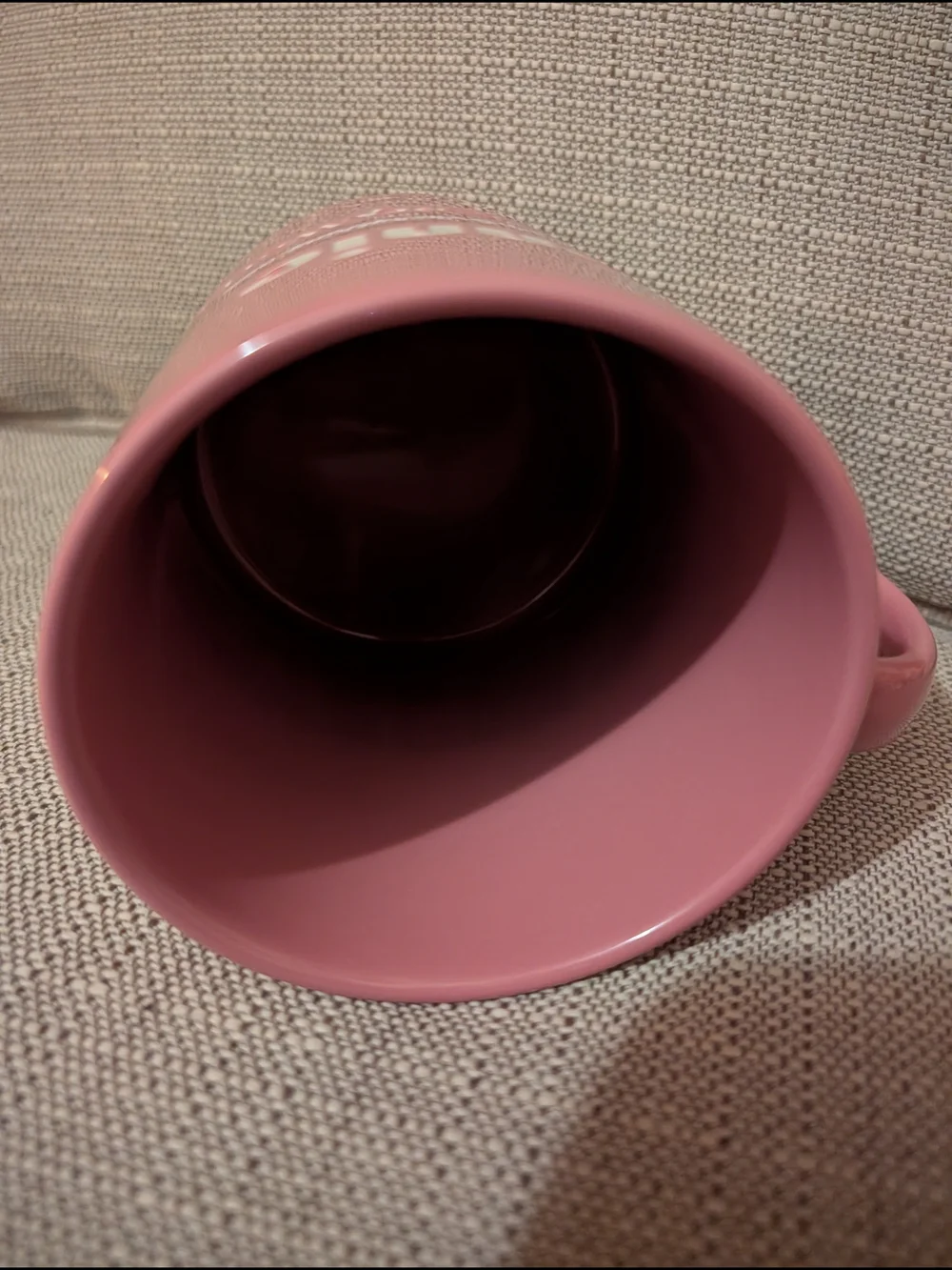 Disney Minnie Mouse Pink Ceramic Mug by Disney